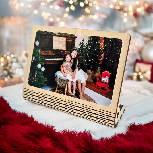 Снимка Върху Дърво Оригинален Подарък За Повод